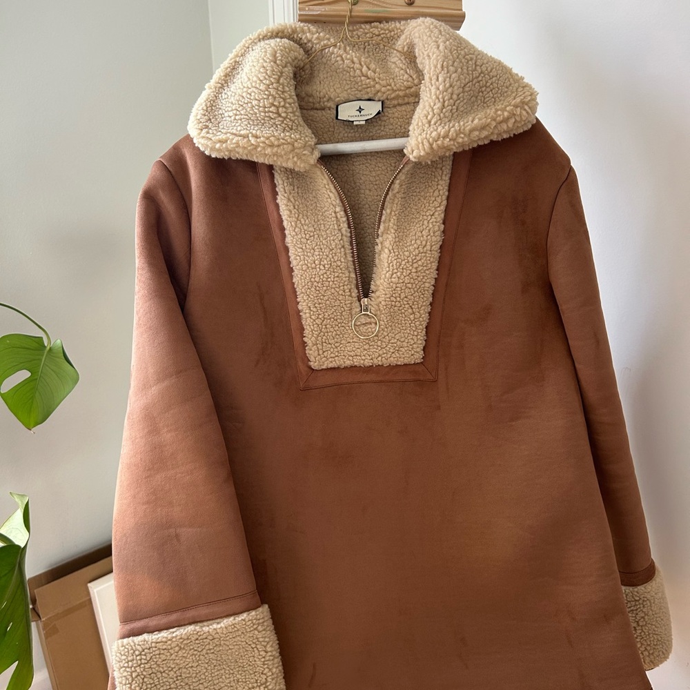 Tuckernuck Shearling Barrett Quarter Zip